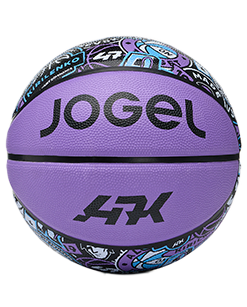 Мяч баскетбольный Jogel Challenger 47 №5, фиолетовый